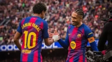 توهج لامين يامال يمنح برشلونة التقدم بهدفين أمام فياريال خلال الشوط الأول